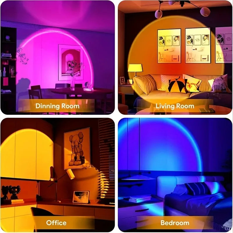 Sunset Projection LED Light