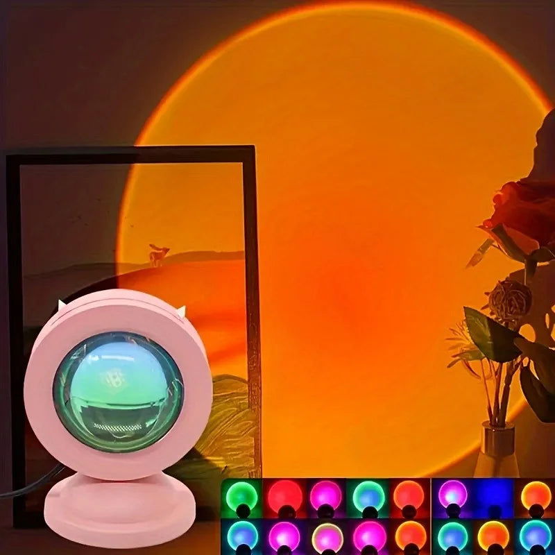Sunset Projection LED Light