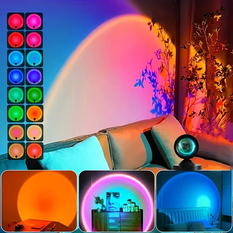 Sunset Projection LED Light