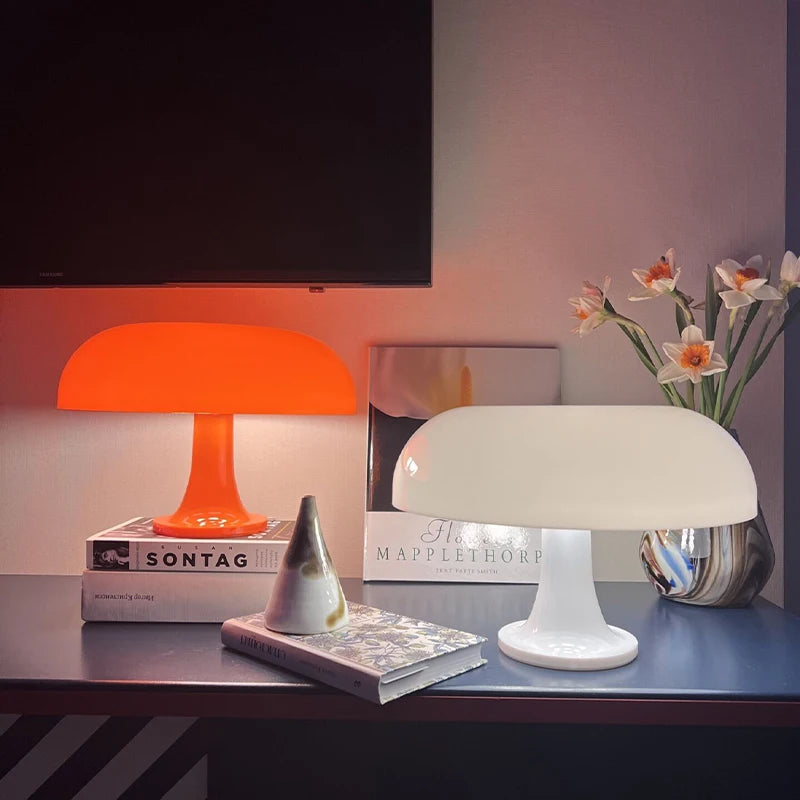 Minimalist LED Mushroom Table Lamp