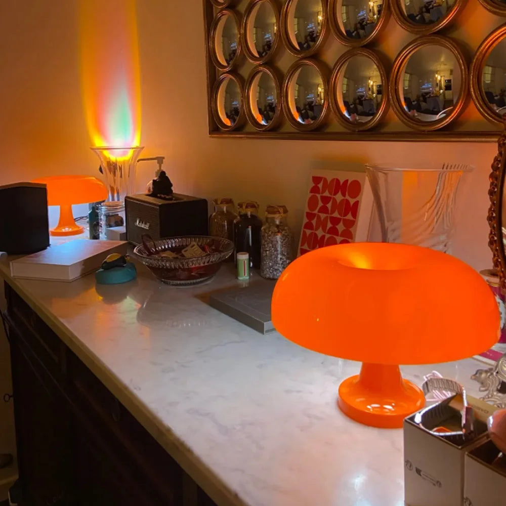 Minimalist LED Mushroom Table Lamp
