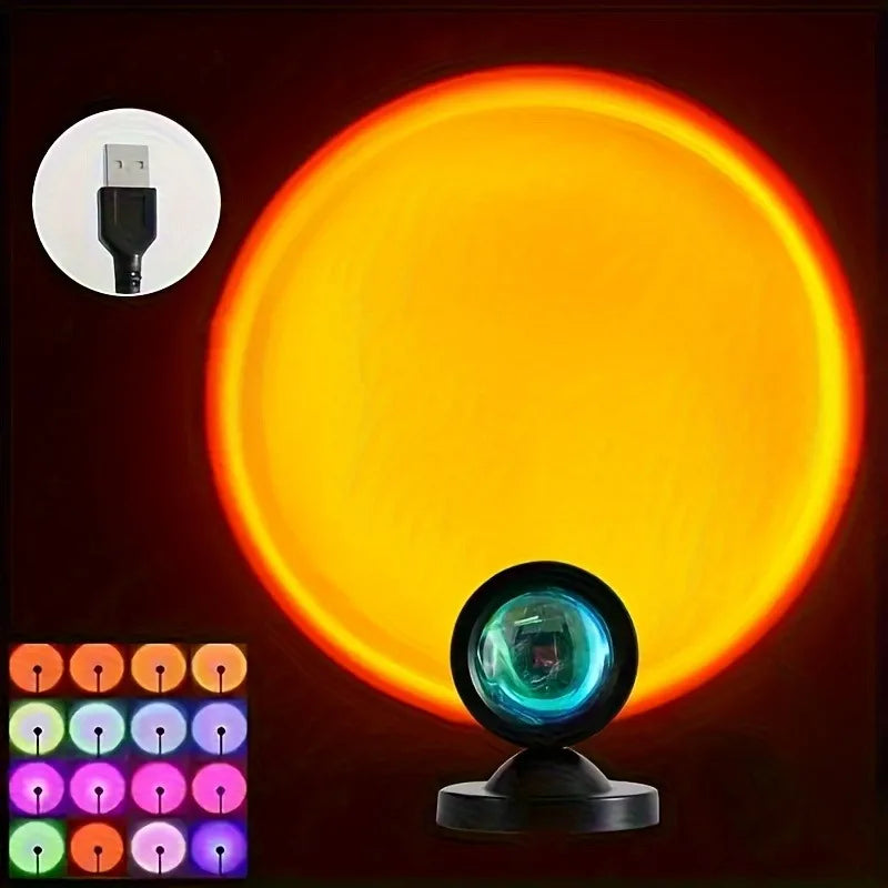 Sunset Projection LED Light