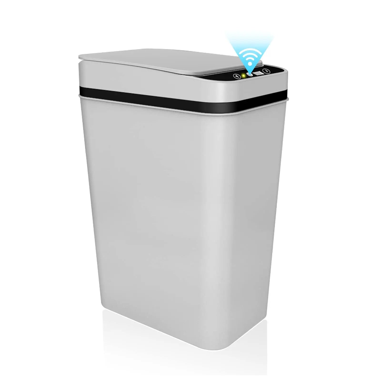 Touchless Slim Bathroom Trash Can